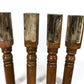 Home & Living > Furniture > Dining Room Furniture - 4 Wood Table Legs, Harvest Folk Art Architectural Salvage, Vintage Fur...
