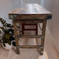 Reclaimed Wood Folding Table (67.75x22) Rustic Wood Dining, Kitchen Island B112