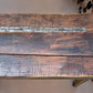 Reclaimed Wood Folding Table (67.75x22) Rustic Wood Dining, Kitchen Island B112