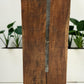 Reclaimed Wood Folding Table (67.5x21.5) Rustic Wood Dining, Kitchen Island B118