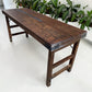 Reclaimed Wood Folding Table (67.5x21.5) Rustic Wood Dining, Kitchen Island B118