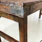 Reclaimed Wood Folding Table (67.5x21.5) Rustic Wood Dining, Kitchen Island B118