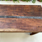 Reclaimed Wood Folding Table (67.5x21.5) Rustic Wood Dining, Kitchen Island B118