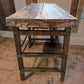 Reclaimed Wood Folding Table (68.5x22.5) Rustic Wood Dining, Kitchen Island B128