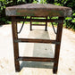 Reclaimed Wood Folding Table (68x22) Rustic Wood Dining, Kitchen Island B129