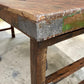 Reclaimed Wood Folding Table (68x22) Rustic Wood Dining, Kitchen Island B129