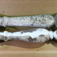 Balusters - 4 White Wood Balusters Architectural Salvage Spindles Porch Trim A11 by The Old Grainery (balusters, chippy, d...