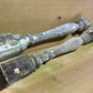 Balusters - 4 White Wood Balusters Architectural Salvage Spindles Porch Trim A11 by The Old Grainery (balusters, chippy, d...