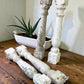 Balusters - 4 White Wood Balusters Reclaimed Spindles Porch Post House Trim A9 by The Old Grainery (baluster, Country, decor)