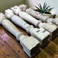 Balusters - 4 White Wood Balusters Reclaimed Spindles Porch Post House Trim A9 by The Old Grainery (baluster, Country, decor)