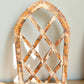 Windows - Farmhouse Arched Lattice Window Frame, Rustic Home Accent Vintage Inspired Decor by The Old Grainery (arched, ch...