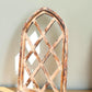 Windows - Farmhouse Arched Lattice Window Frame, Rustic Home Accent Vintage Inspired Decor by The Old Grainery (arched, ch...