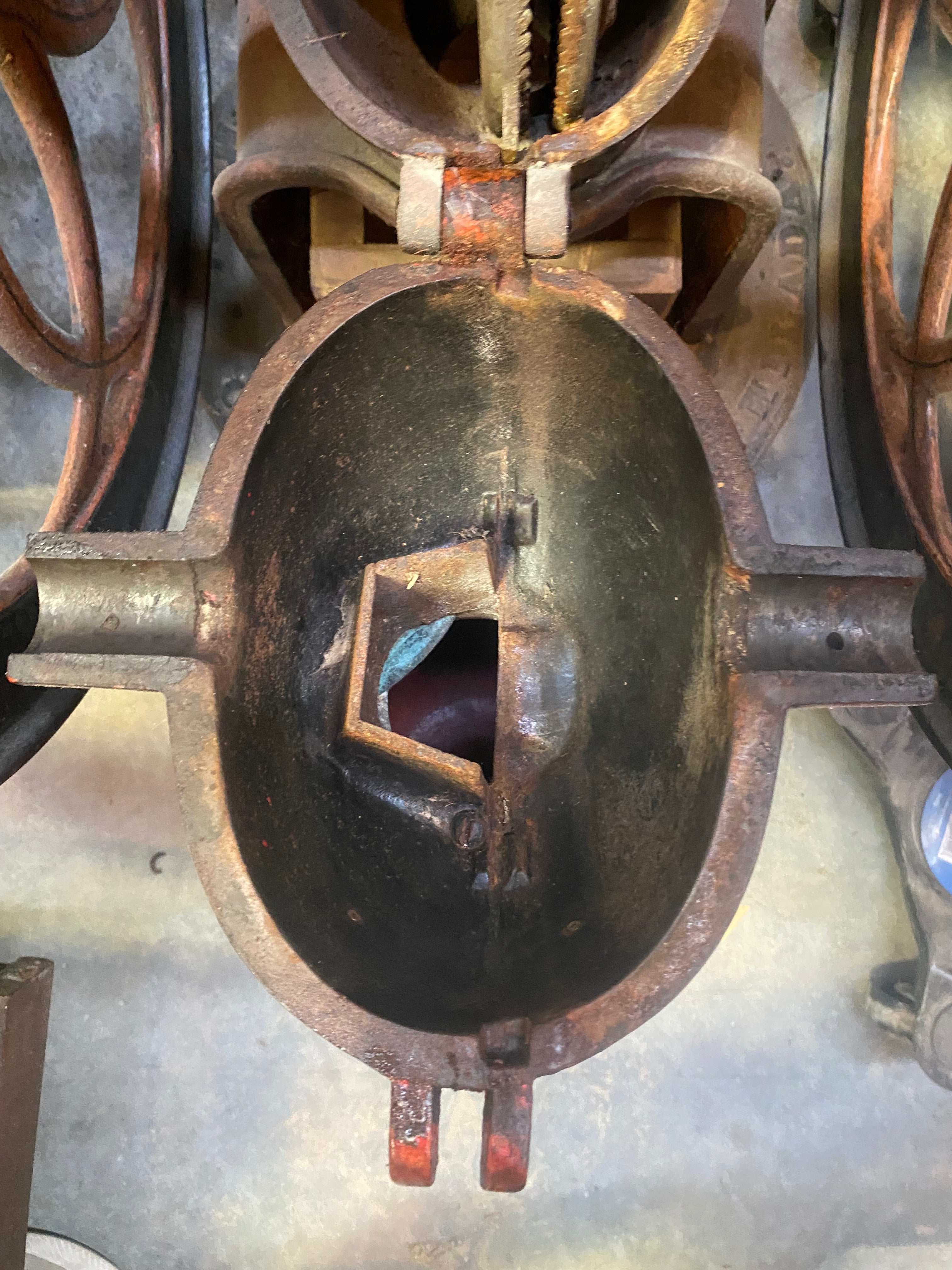 Enterprise Mfg Coffee Grinder No.12, Double 24' Wheels, Hand Enterprise Mfg Coffee Grinder No.12, Double 24' Wheels, Hand