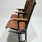 Theater Seats - 3 Vintage Wood Folding Theater Seats, Auditorium Seats, Entryway Bench, E30 by The Old Grainery (art deco,...