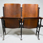 Theater Seats - 3 Vintage Wood Folding Theater Seats, Auditorium Seats, Entryway Bench, E30 by The Old Grainery (art deco,...