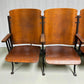 Home & Living > Furniture - 5 Vintage Wood Folding Theater Seats, Auditorium Seats, Entryway Bench, E24 by The Old Grainer...