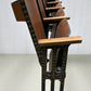 Home & Living > Furniture - 5 Vintage Wood Folding Theater Seats, Auditorium Seats, Entryway Bench, E24 by The Old Grainer...