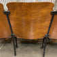 3 Vintage Wood Folding Theater Seats, Auditorium Seats, Entryway Bench, E27
