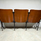 Theater Seats - 3 Vintage Wood Folding Theater Seats, Auditorium Seats, Entryway Bench, E28 by The Old Grainery (art deco,...