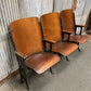 Theater Seats - 3 Vintage Wood Folding Theater Seats, Auditorium Seats, Entryway Bench, E29 by The Old Grainery (art deco,...