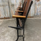 Theater Seats - 3 Vintage Wood Folding Theater Seats, Auditorium Seats, Entryway Bench, E29 by The Old Grainery (art deco,...