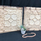 Ceiling Tin - 2 Ceiling Tin Panels, Vintage Reclaimed Molding Architectural Salvage A56 by The Old Grainery (Any Room, Bei...