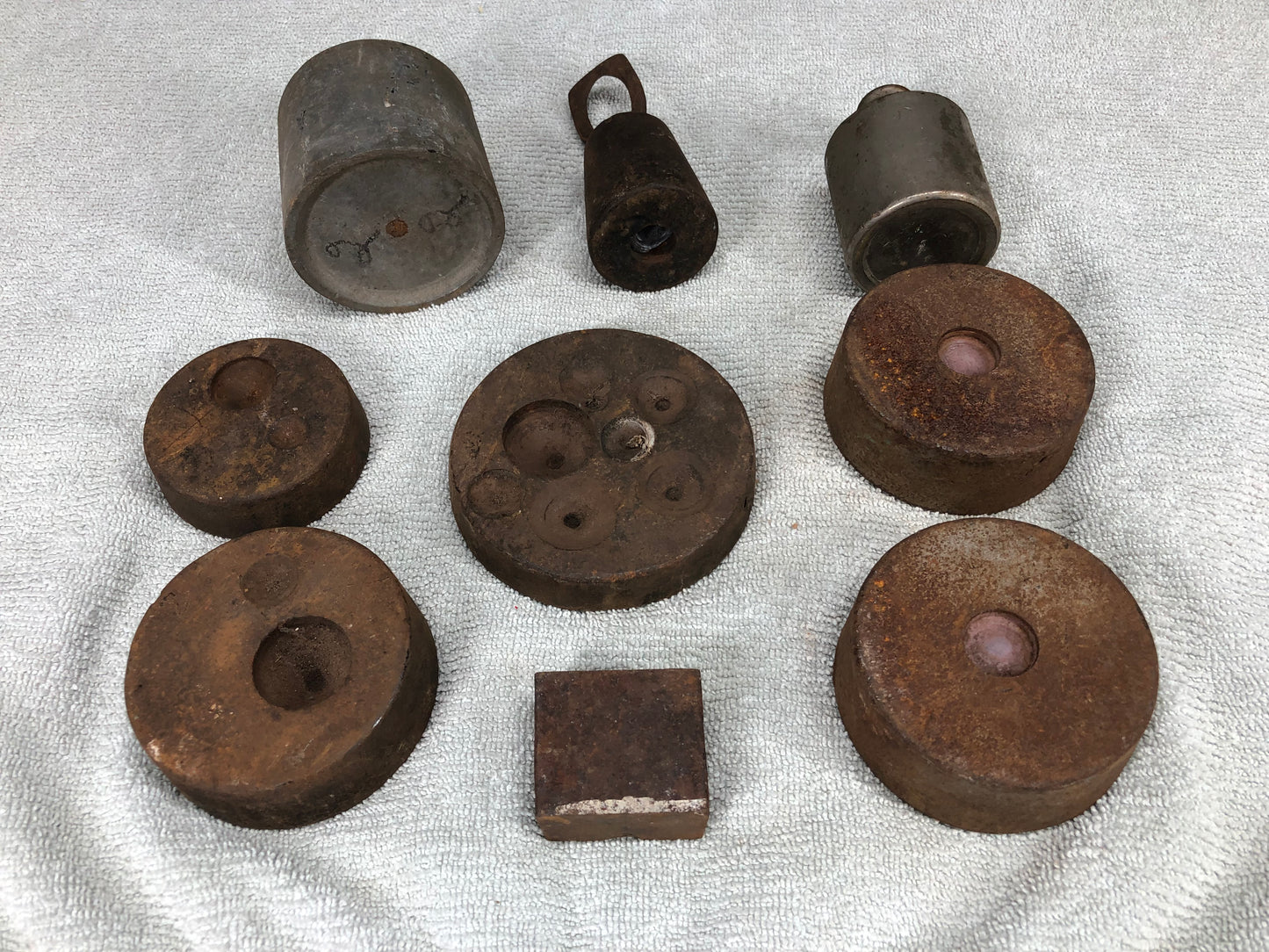 Scale Weights - Platform Scale Weights Vintage Hanging Metal Industrial Fairbank Morse Howe a45 by The Old Grainery (fairb...