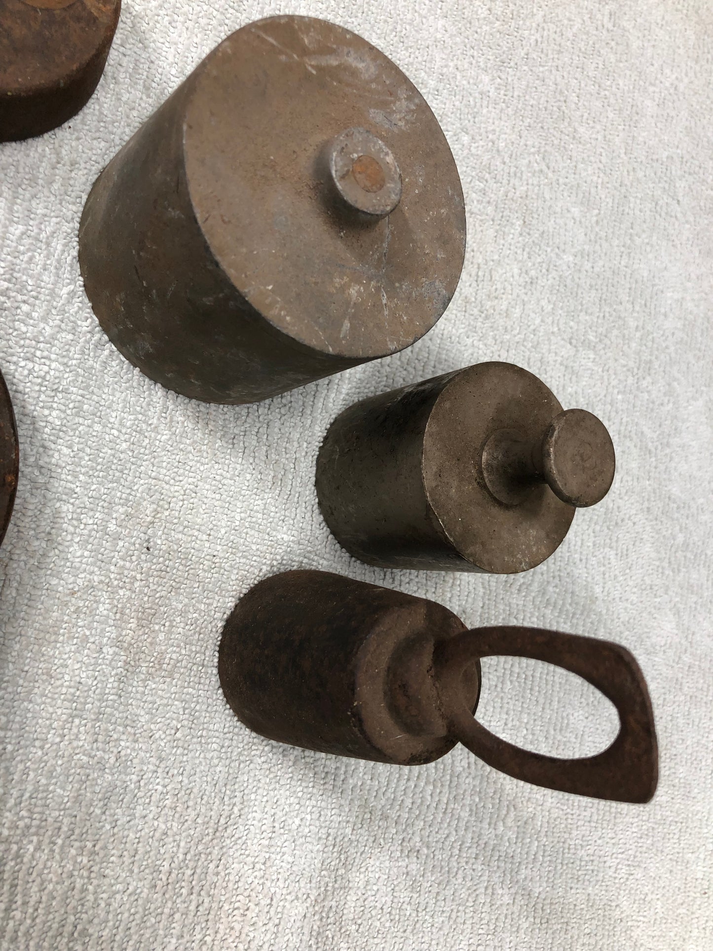 Scale Weights - Platform Scale Weights Vintage Hanging Metal Industrial Fairbank Morse Howe a45 by The Old Grainery (fairb...
