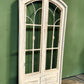 Double Paneled Wood Metal Window Frame, Farmhouse Decor, Distressed Wall Accent