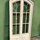 Double Paneled Wood Metal Window Frame, Farmhouse Decor, Distressed Wall Accent