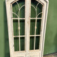 Double Paneled Wood Metal Window Frame, Farmhouse Decor, Distressed Wall Accent