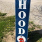 Hood Tires Porcelain Metal Sign, Hood Tires Advertising sign, Gas Station Sign