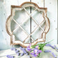 Windows - Brown Wine Rack Window Frame, Wooden Decorative Panel, Rustic Farmhouse Decor by The Old Grainery (Brown, decora...
