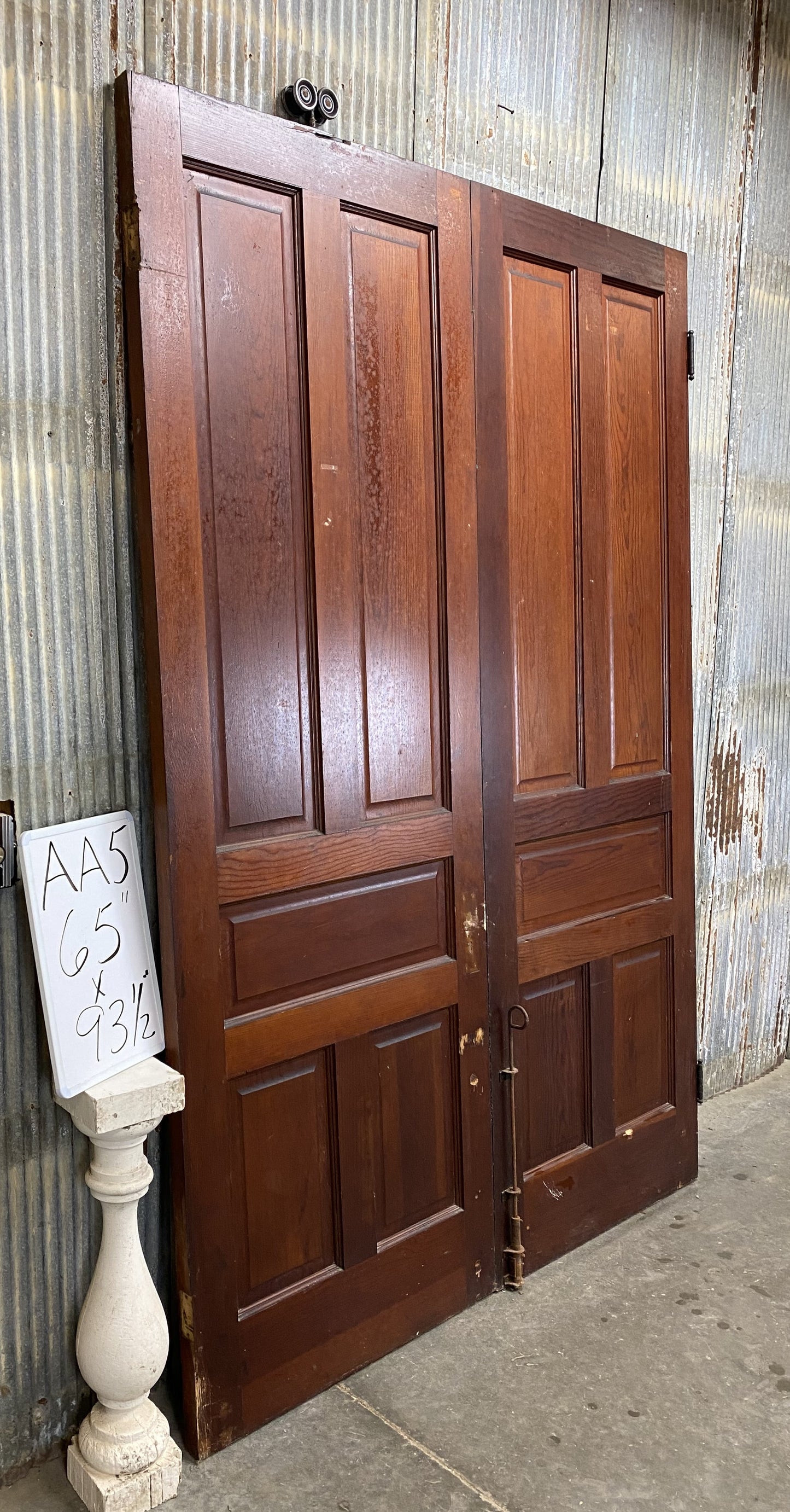 American Pair Bifold Doors (65x93.5), Vintage Interior Doors Pocket Doors AA5