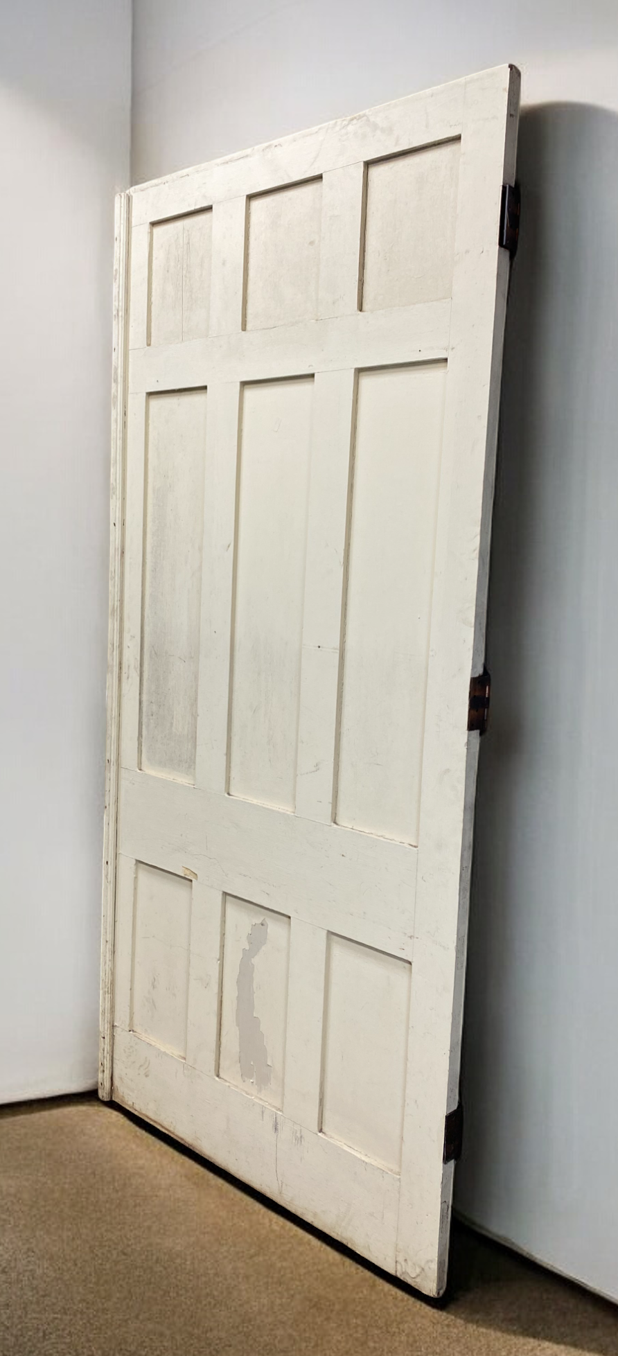 Vintage American Door (42x92.25) Nine Panel Interior Door, Pocket Door, AM79