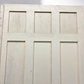 Vintage American Door (42x92.25) Nine Panel Interior Door, Pocket Door, AM79