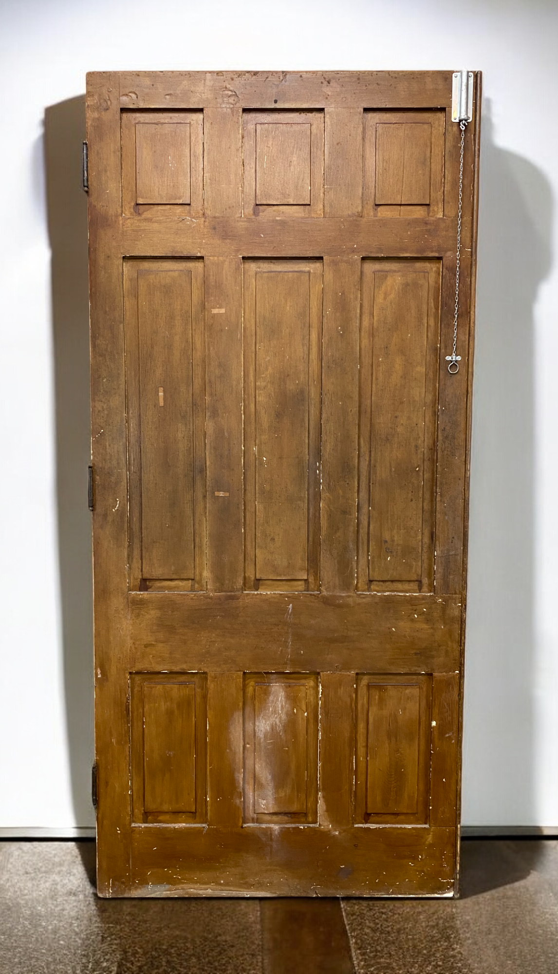 Vintage American Door (42x92.25) Nine Panel Interior Door, Pocket Door, AM79