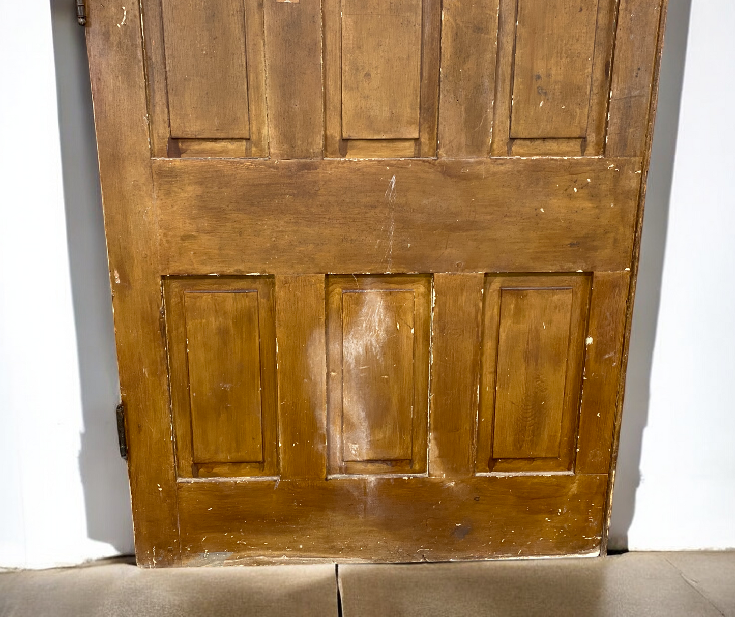Vintage American Door (42x92.25) Nine Panel Interior Door, Pocket Door, AM79