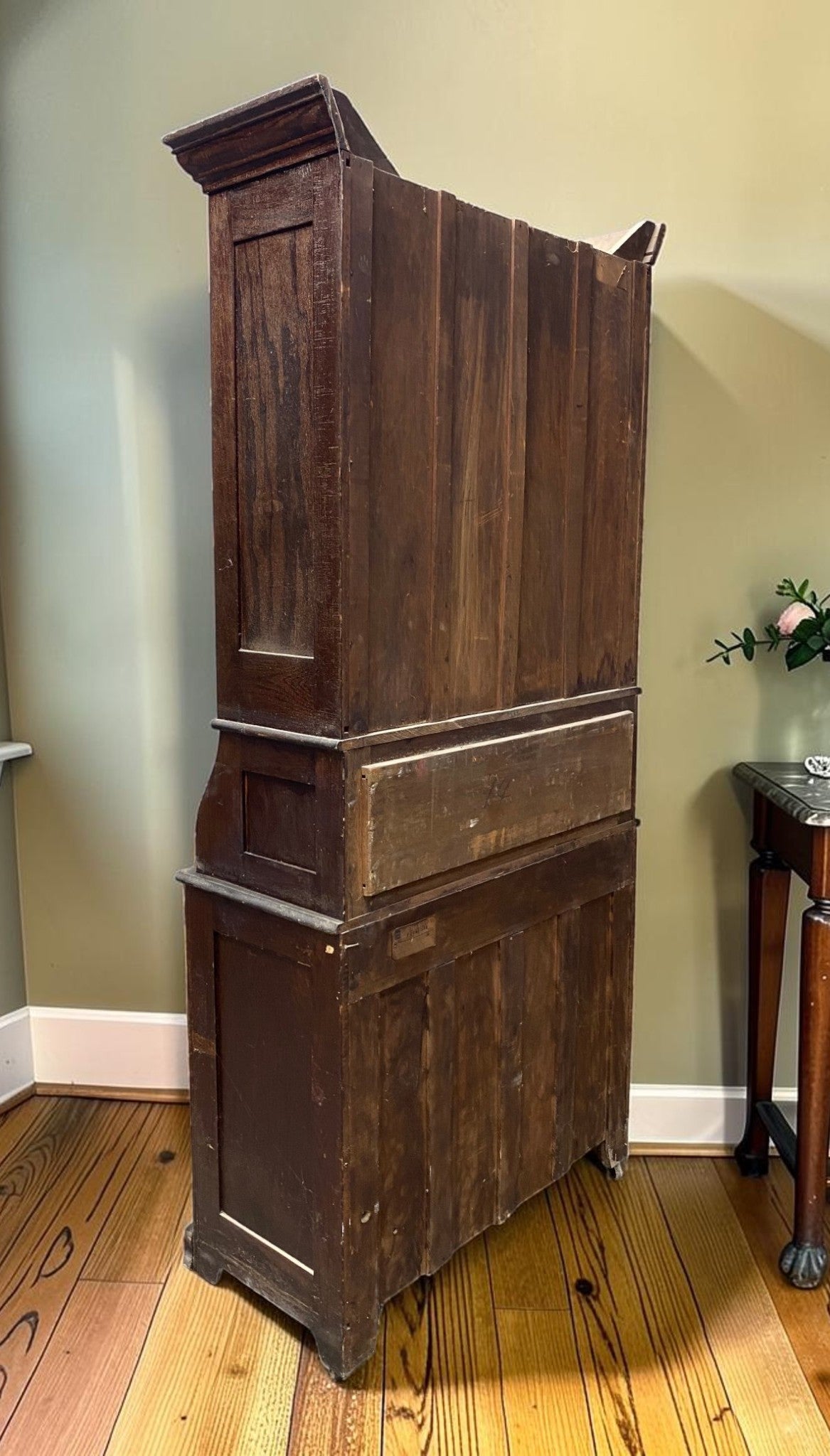 Furniture - Antique Chittenden & Eastman Iowa Oak Step Back Cabinet Cupboard Server Pantry by The Old Grainery (buffet, ch...