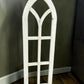 Windows - Light American Gothic Style Wood Window Frame (11.5x36) Arched Rustic Farmhouse by The Old Grainery (arched, dec...