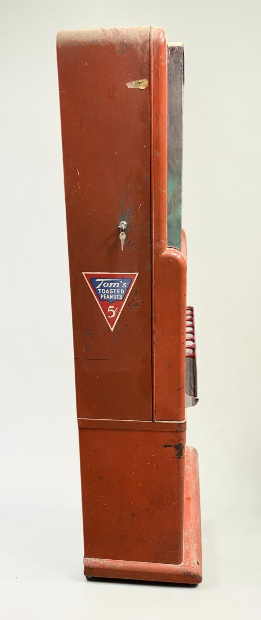 Vending Machine - Tom's Toasted Peanuts Vending Machine, Vintage Coin Op Dispenser, Store Display by The Old Grainery (5 c...