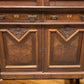 Vintage Cabinet - Victorian Walnut Bookcase Cabinet, Glass Door Cupboard, Burl Wood Display, Hutch by The Old Grainery (bu...