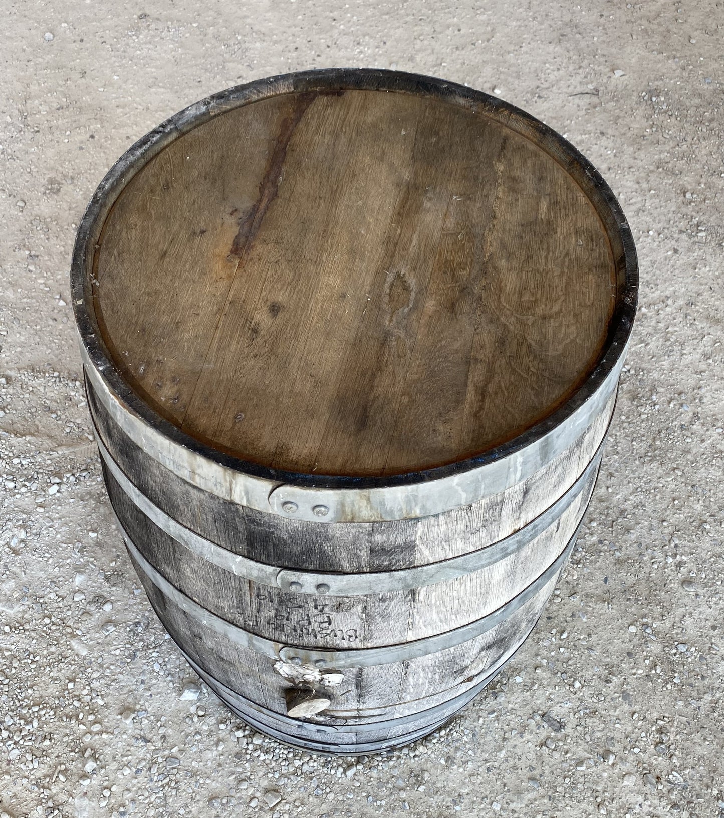 Whiskey Wine Barrel, Vintage Reclaimed Used Wood Barrel, Primitive Rum Keg, I
