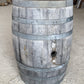 Whiskey Wine Barrel, Vintage Reclaimed Used Wood Barrel, Primitive Rum Keg, H