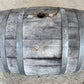 Whiskey Wine Barrel, Vintage Reclaimed Used Wood Barrel, Primitive Rum Keg, H
