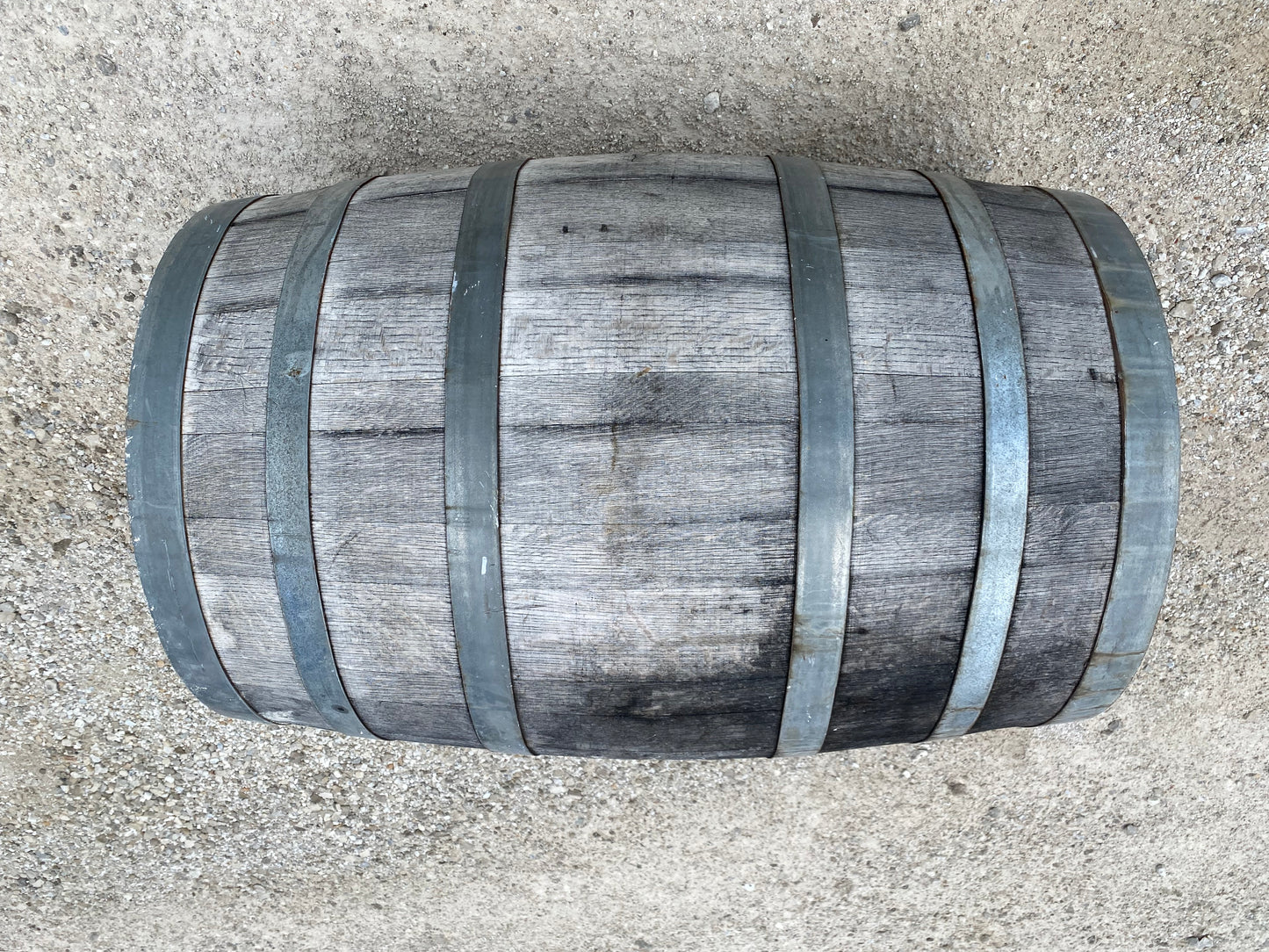 Home & Living > Home Decor - Whiskey Wine Barrel, Vintage Reclaimed Used Wood Barrel, Primitive Rum Keg, G by The Old Grai...