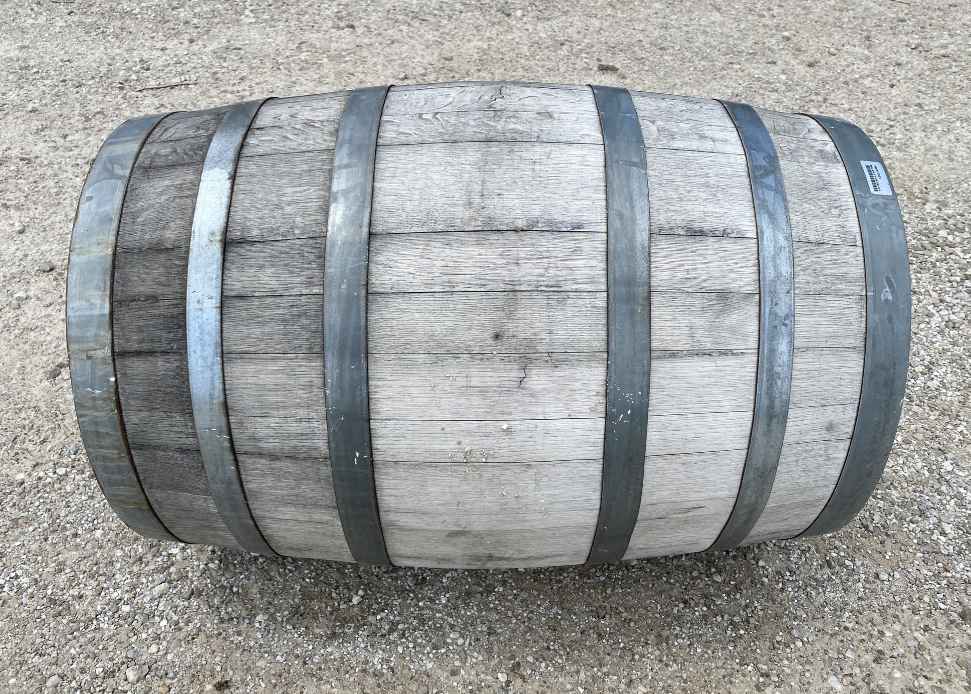 Home & Living > Home Decor - Whiskey Wine Barrel, Vintage Reclaimed Used Wood Barrel, Primitive Rum Keg, G by The Old Grai...