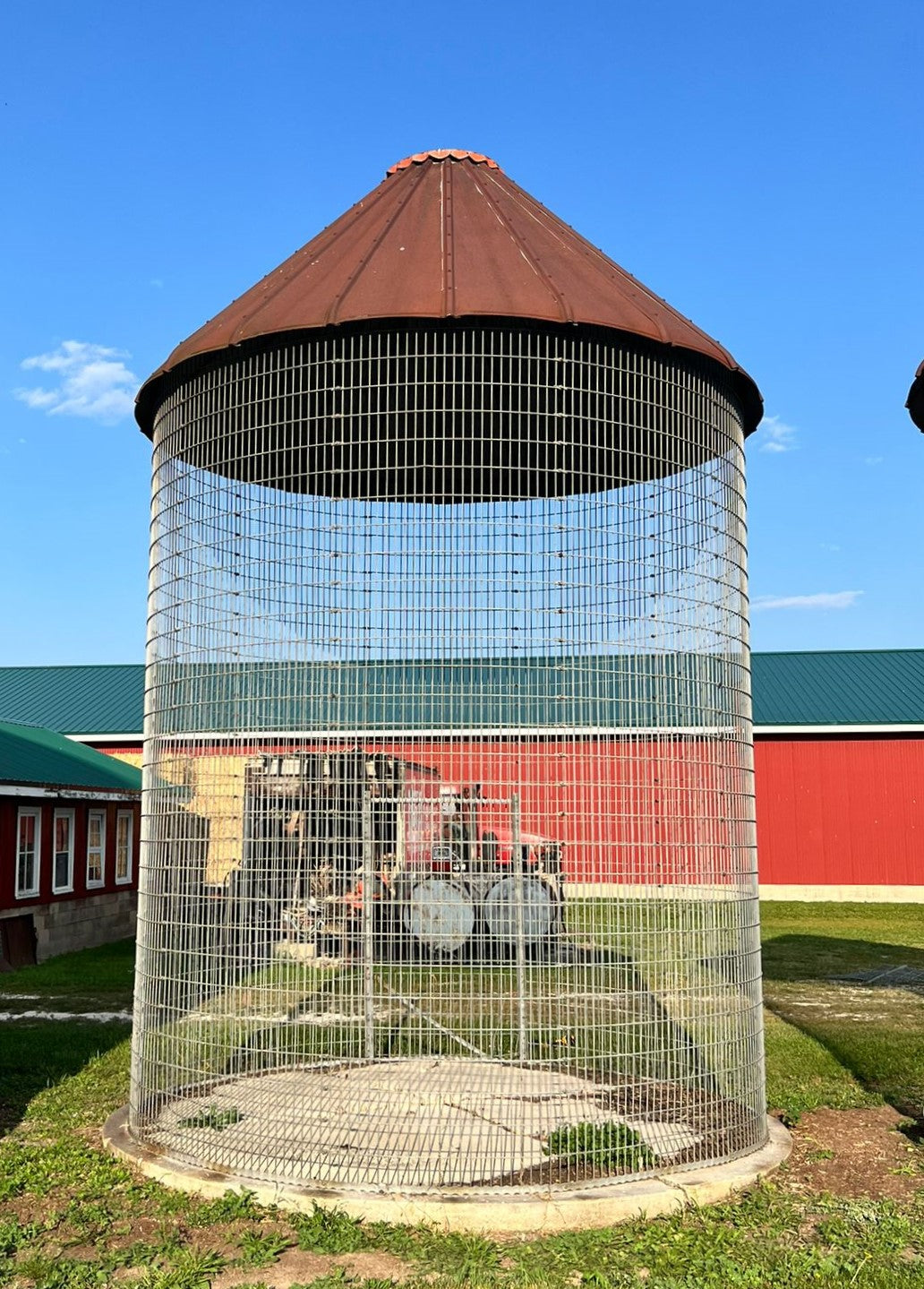 Corn Crib, Vintage Rustic Gazebo, Patio, Grain Bin, Storage Garden Tool Shed, C