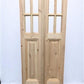 French Double Door (24x96) 6 Pane Glass Door European Styled EM50