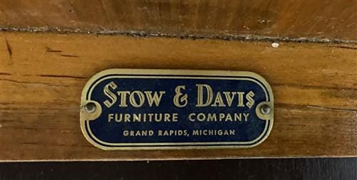 Stow-Davis Conference Table, MCM, Mid Century Modern, Vintage Library Desk